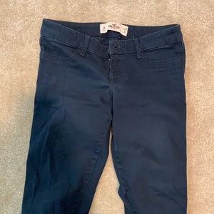 low rise velvety feel jeans